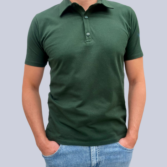 Camiseta Polo Manga Corta Verde
