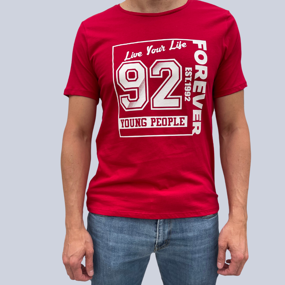 Camiseta 92 Roja