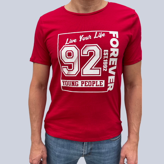 Camiseta 92 Roja